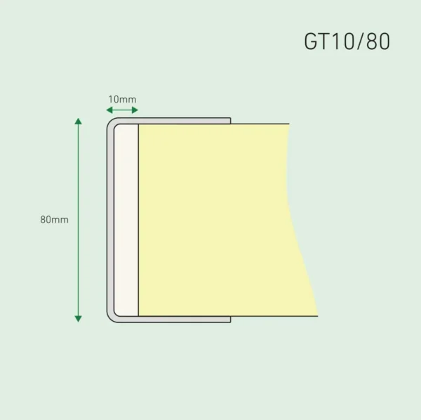 A drawing of the side of a paper towel dispenser.